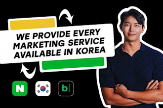 be your korea marketing assistant for naver SEO, content and outreach