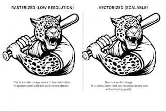 manually vector trace logo and convert jpg png to svg using illustrator