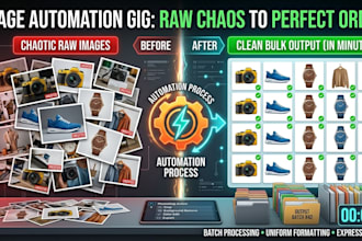 bulk image action and automation