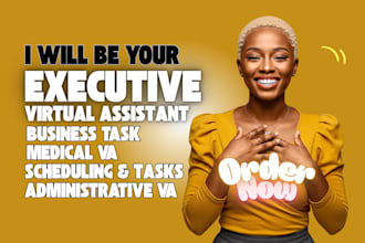 personal executive, medical, administrative virtual assistance for business task