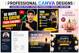 design canva social media posts