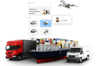 develop multi business food, ecommerce, logistics app, fleet management app