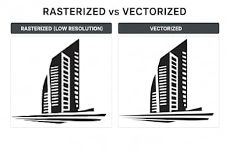 do image vector tracing, convert blurry logo to vector art on adobe ilustrator