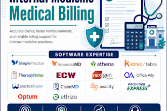 handle internal medicine medical billing