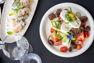 create professional food photography