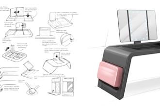 design consumer product prototypes and product visuals using solidworks