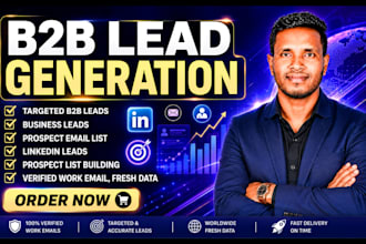 do targeted b2b lead generation and email list building