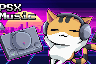 write ps1 style game music for your project