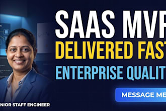build a scalable ai saas mvp web application full stack developer
