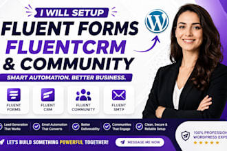 build wordpress form fluent forms fluent community fluent crm and fluent smtp