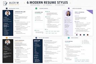 create an ats optimized professional resume and CV