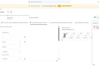create SEO optimized amazon flipkart product listings fast