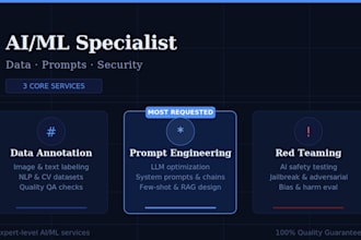 do data annotation, expert prompt engineering, and llm red teaming