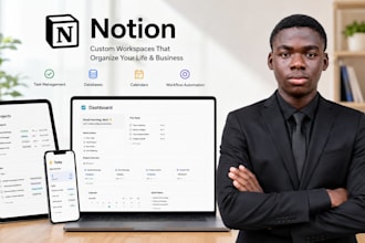 build custom notion templates, notion expert notion n8n automation, notion setup