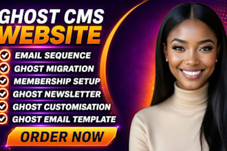 build ghost cms website ghost blog newsletter migrate or clone ghost website cms