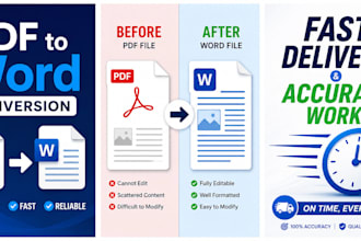 convert PDF to word accurately