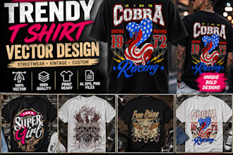 streetwear t shirt design custom graphic tee design