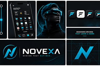 create a custom typography logo design