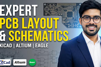 design professional custom pcb layouts and schematics