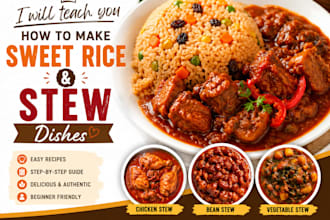 teach you how to make rice and stew dish