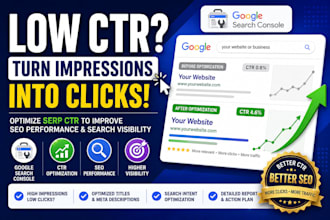 optimize serp CTR to improve SEO performance and search visibility