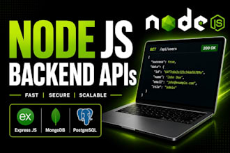 develop node js rest apis with express js and mongodb