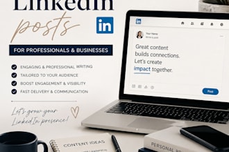 write engaging linkedin posts