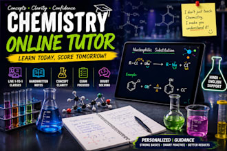 help to solve chemistry problems, are you ready to learn