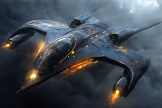 do sci fi spaceship design