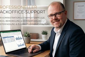 ich werde ihre professionelle virtuelle assistenz für ihr office sein