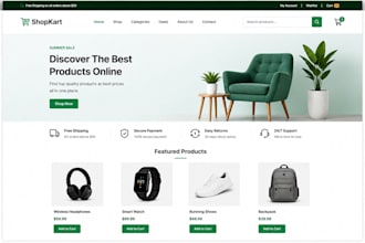 create a responsive website using HTML CSS and javascript