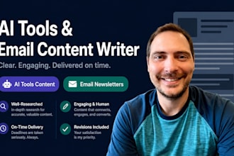 write ai tools content and email newsletters for your business
