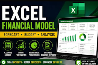 do excel work, financial reports, and bookkeeping support