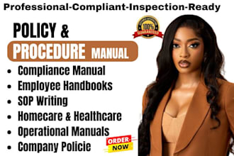 write a detailed home, healthcare policy procedure manual ndis employee handbook