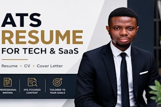 write ats executive resume, cover letter, linkedln optimization and management
