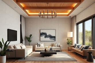 design and render realistic interiors in blender