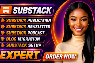 create substack podcast substack newsletter substack post substack website setup