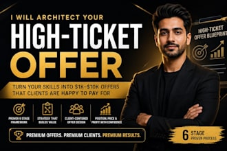 help you create a premium offer clients pay 1000 dollars for