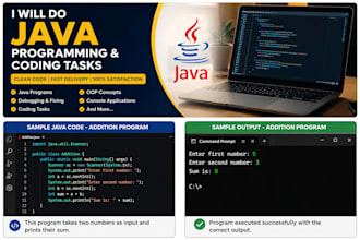 help with java coding tasks