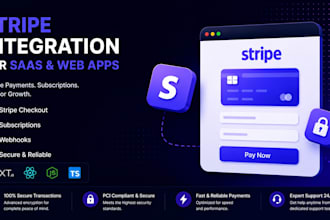integrate stripe checkout subscriptions and webhooks in saas app
