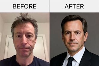 create realistic ai professional headshots