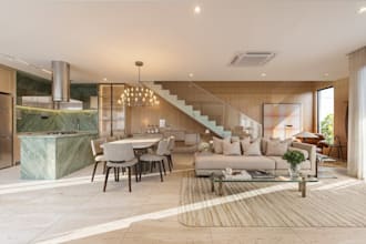 virtually declutter property photos render renovation visualizations home decor