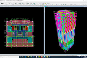 design and analyze high rise rcc buildings using etabs and safe per aci or ecs