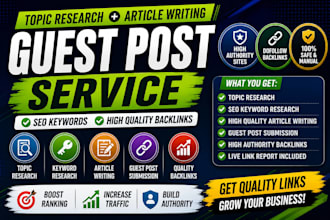 build high quality manual SEO backlinks for google ranking