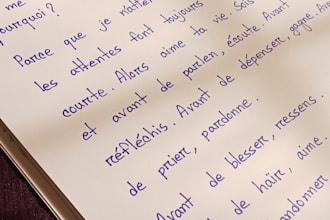 provide creative writing and english translation services