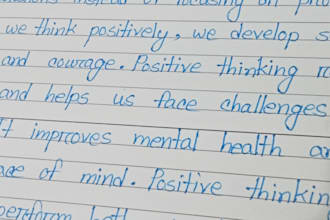provide creative writing and english translation services