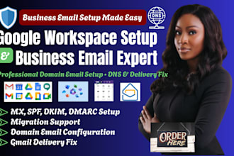 setup google workspace email and dns authentication