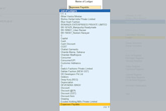 do bookkeeping and accounting in tally