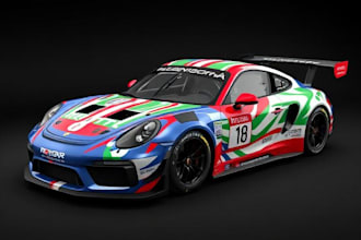 a fully custom iracing livery for your sim racing car
