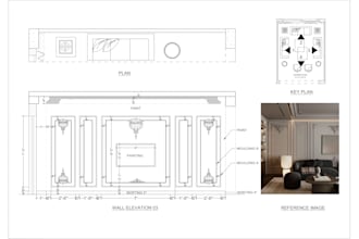 create internal wall elevations